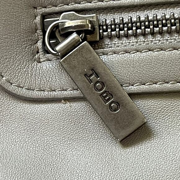 HOBO Elegant Taupe Leather Tote - Picture 12 of 14